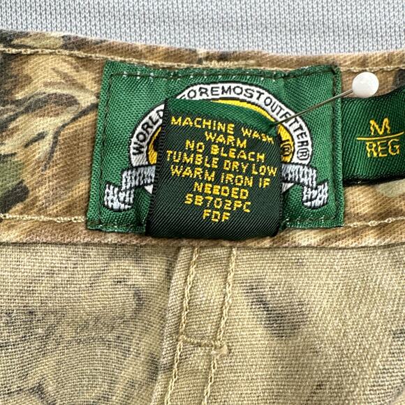 Cabelas Pants M Camo Cargo Hunting Outdoor Fishing Camping Hiking Utility Canvas - Picture 10 of 16